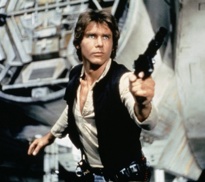 Харрисон Форд в фильме &laquo;Звездные войны: Эпизод 4 &ndash; Новая надежда&raquo;