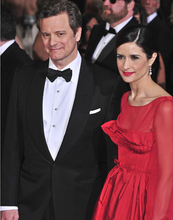 Колин Ферт (Colin Firth) с женой