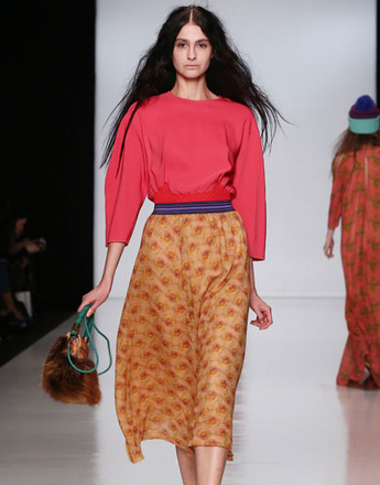 Показ коллекции Alena Akhmadullina осень-зима 2013/14 на Mercedes-Benz Fashion Week Russia