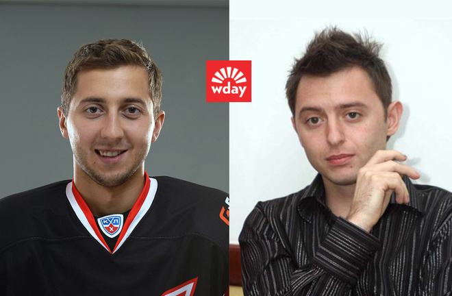 Омск, ХК «Авангард», хоккей, Кирилл Рассказов, Рома Зверев Омск, ХК «Авангард», хоккей, Кирилл Рассказов, Рома Зверев