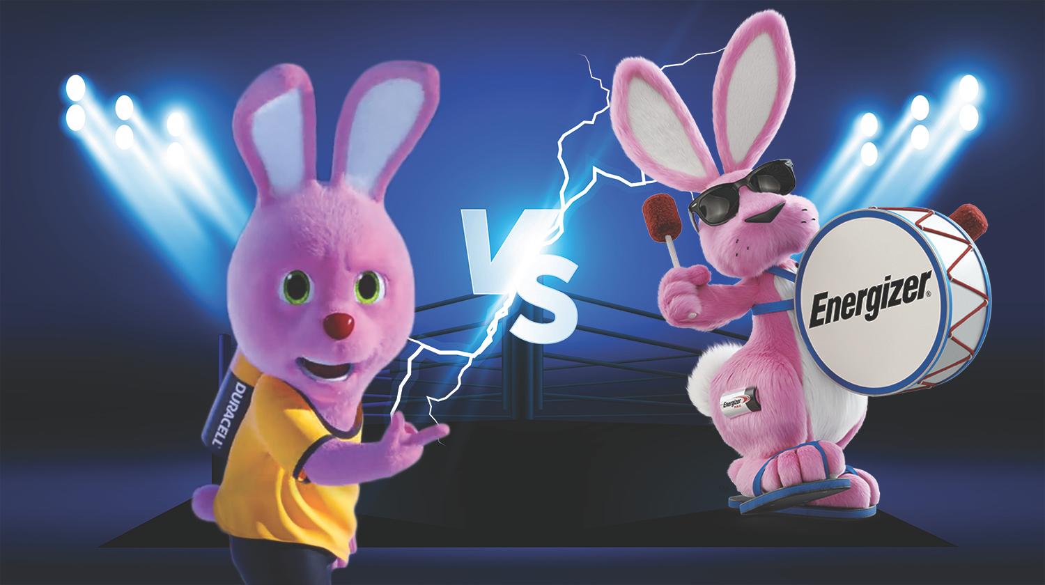     duracell energizer   