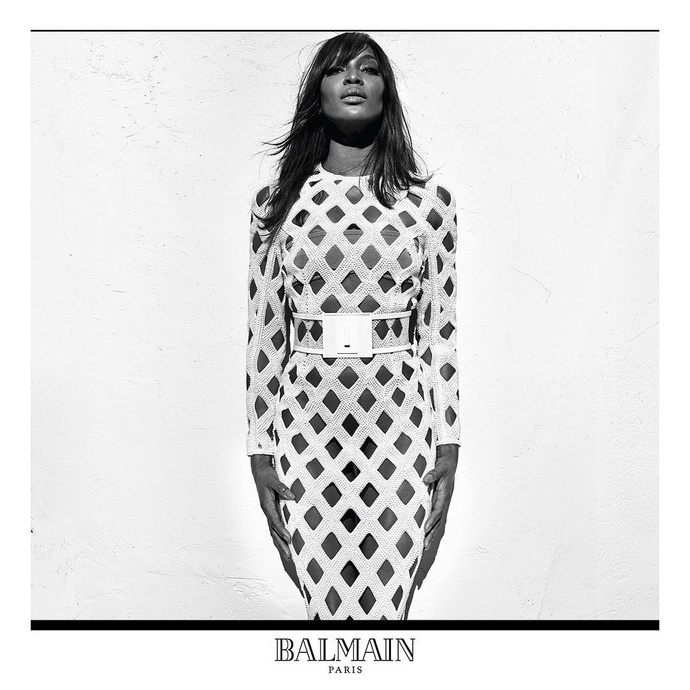 Рекламная кампания Balmain