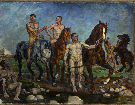 Купание красной конницы (Петр Кончаловский) Купание красной конницы (Петр Кончаловский)