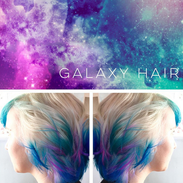 новый тренд окрашивания galaxyhair новый тренд окрашивания galaxyhair