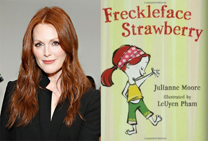 Джулианна Мур, «Клубника с веснушками» moorebook