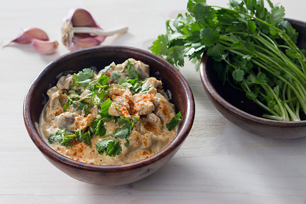 Куриные желудки в остром соусе Куриные желудки в остром соусе