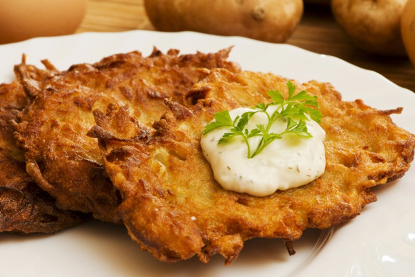 Картофельные драники Картофельные драники