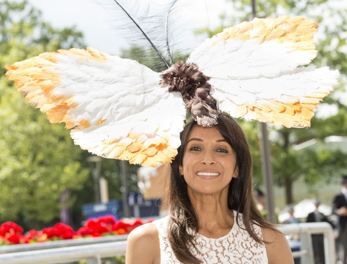 Самые необычные шляпы королевских скачек Аскот 2015