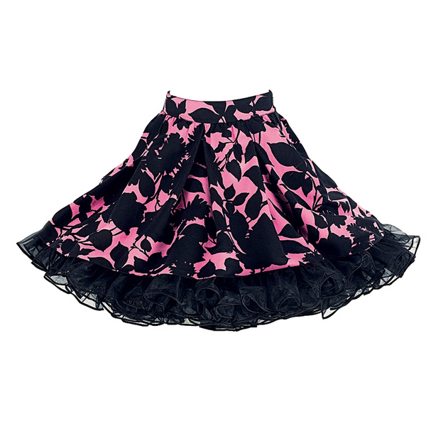 Юбка из хлопка, Moschino и юбка из тюля, Rokit, надетые одна на другую. Юбка из хлопка, Moschino и юбка из тюля, Rokit, надетые одна на другую.