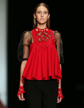 Показ коллекции Borodulin's осень-зима 2013/14 на Mercedes-Benz Fashion Week Russia