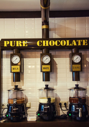 шоколад-бар Max Brenner