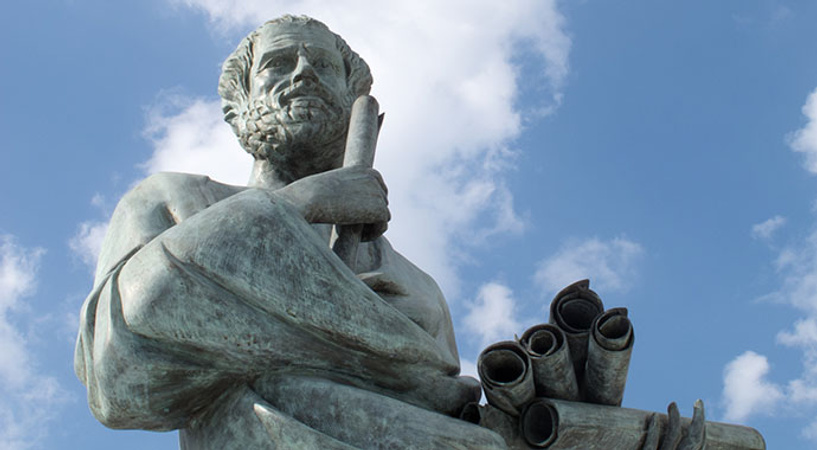 Aristotle, discoverer of science