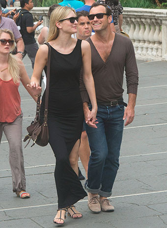 Филиппа Коун и Джуд Лоу