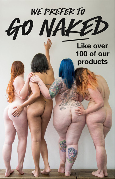 Сотрудницы Lush разделись в защиту естественности Сотрудницы Lush разделись в защиту естественности