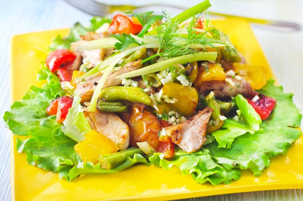 Закуска из курицы с апельсинами Закуска из курицы с апельсинами