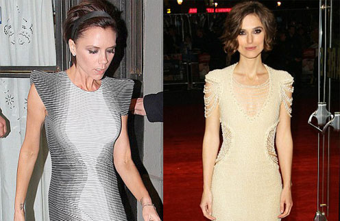 Виктория Бекхэм (Victoria Beckham) и Кира Найтли (Keira Knightley) оценили достоинства платья со вставками Виктория Бекхэм (Victoria Beckham) и Кира Найтли (Keira Knightley) оценили достоинства платья со вставками