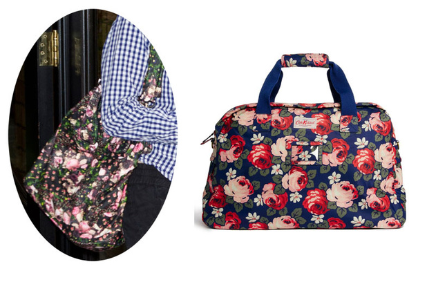 Аманда Сейфрид; сумка Cath Kidston, 4966 р.