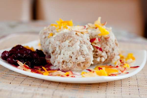 Мясные ежики с рисом Мясные ежики с рисом