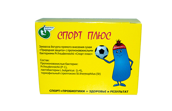 Закваска «Спорт плюс» Закваска «Спорт плюс»