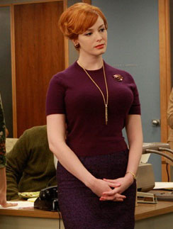 Кристина Хендрикс (Christina Hendricks), кадр из сериала "Безумцы". Кристина Хендрикс (Christina Hendricks), кадр из сериала "Безумцы"