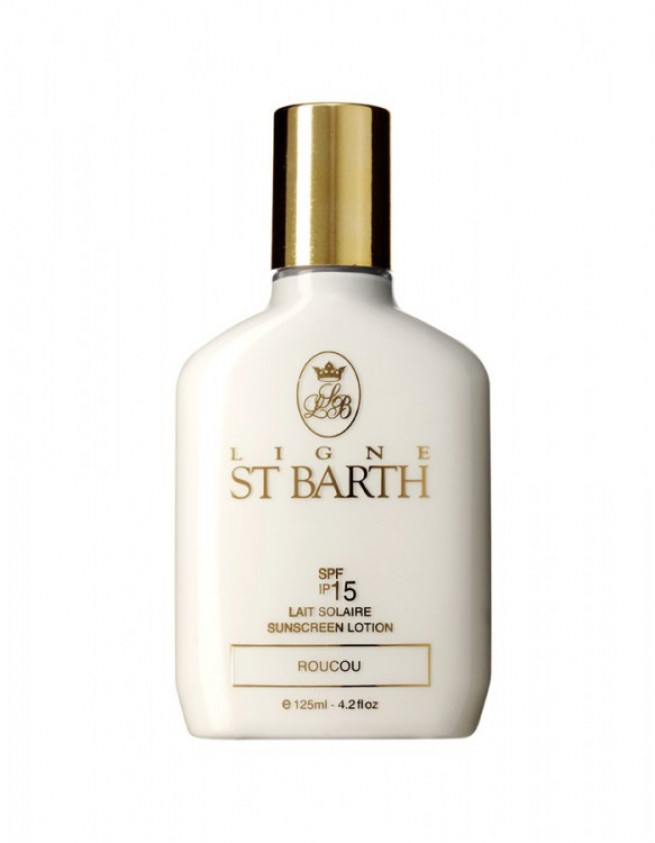 ST BARTH, Солнцезащитный лосьон с маслом помадного дерева, 3180 рублей ST BARTH, Солнцезащитный лосьон с маслом помадного дерева, 3180 рублей