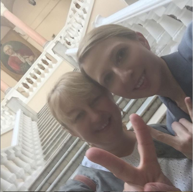 Яна Чурикова с преподавателем Яна Чурикова фото