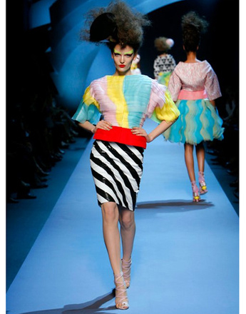 Показ Dior Haute Couture осень-зима 2011-2012