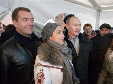 В Москве больше любят Дмитрия Медведева, чем Владимира Путина В Москве больше любят Дмитрия Медведева, чем Владимира Путина