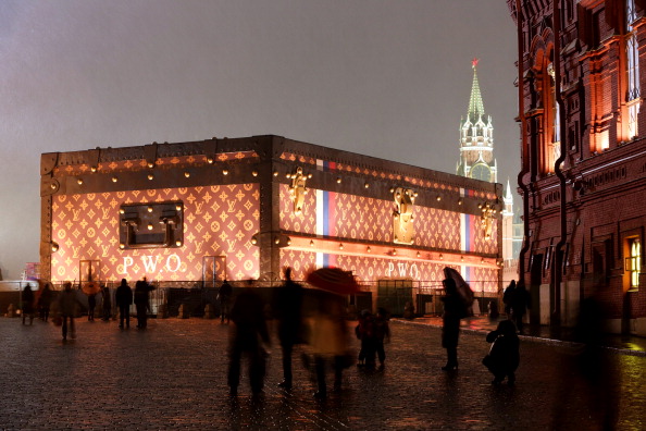 выставка Louis Vuitton на Красной площади