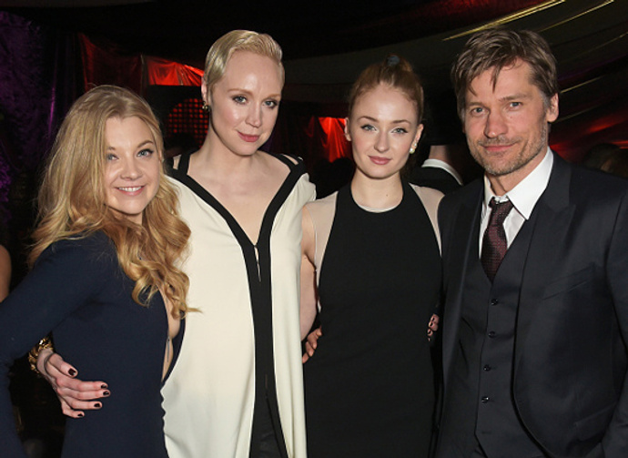 Natalie-Dormer,-Gwendoline-Christie,-Sophie-Turner-and-Nikolaj-Coster-Waldau