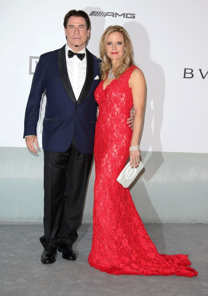 Джон Траволта и Келли Престон