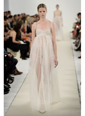 в Нью-Йорке прошел показ коллекции Valentino Sala Bianca