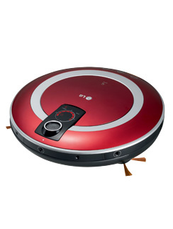 Робот-пылесос Hom-Bot (LG), новинка. Сам добирается до любого укромного уголка жилища. Отметим низкий уровень шума – всего 60 дБА безмешковые пылесосы, пылесос без мешка, пылесос с контейнером, пылесос цены, пылесос отзывы, обзор новинок, уборка, бытовая техника
