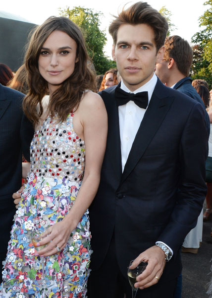 Кира Найтли и Джеймс Райтон на вечеринке The Serpentine Gallery Summer Party Кира Найтли и Джеймсом Райтон на вечеринке The Serpentine Gallery Summer Party