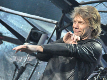 Джон Бон Джови - лидер легендарной группы Bon Jovi Bon Jovi, звезды, концерт, музыка