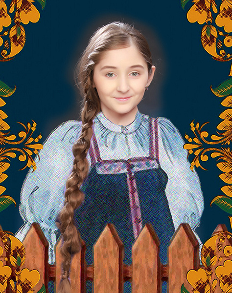 Виолена Гумерова, «Уральская краса – русская коса» Виолена Гумерова, «Уральская краса – русская коса», фото