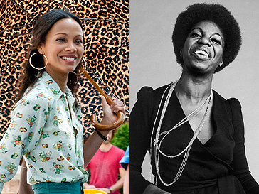 Зои Салдана (Zoe Saldana) сыграет Нину Симон Зои Салдана (Zoe Saldana) сыграет Нину Симон