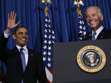 Барак Обама (Barak Obama) и Джозеф Байден (Joseph Biden) выступают за тесное сотрудничество России и США Барак Обама (Barak Obama) и Джозеф Байден (Joseph Biden) выступают за тесное сотрудничество России и США