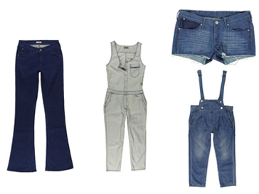 Основой коллекции Wrangler сезона весна-лето 2012 стали джинсы клеш Основой коллекции Wrangler сезона весна-лето 2012 стали джинсы клеш