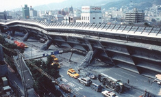  фотографии рухнувшая эстакада японском кобе 1995 год 