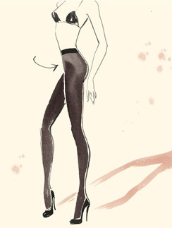 Корректирующие колготки Calzedonia. Корректирующие колготки Calzedonia