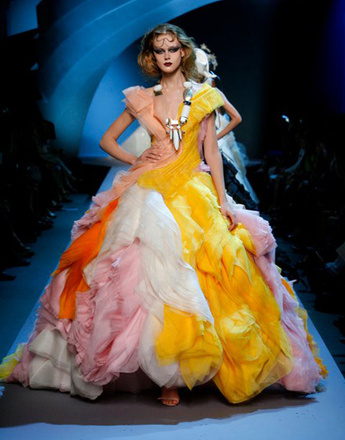 Показ Dior Haute Couture осень-зима 2011-2012