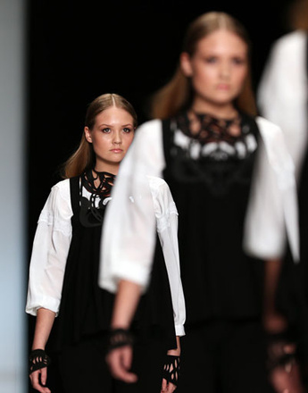 Показ коллекции Borodulin's осень-зима 2013/14 на Mercedes-Benz Fashion Week Russia