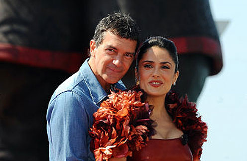 Антонио Бандерас (Antonio Banderas) и Сальма Хайек (Salma Hayek) Антонио Бандерас (Antonio Banderas) и Сальма Хайек (Salma Hayek)