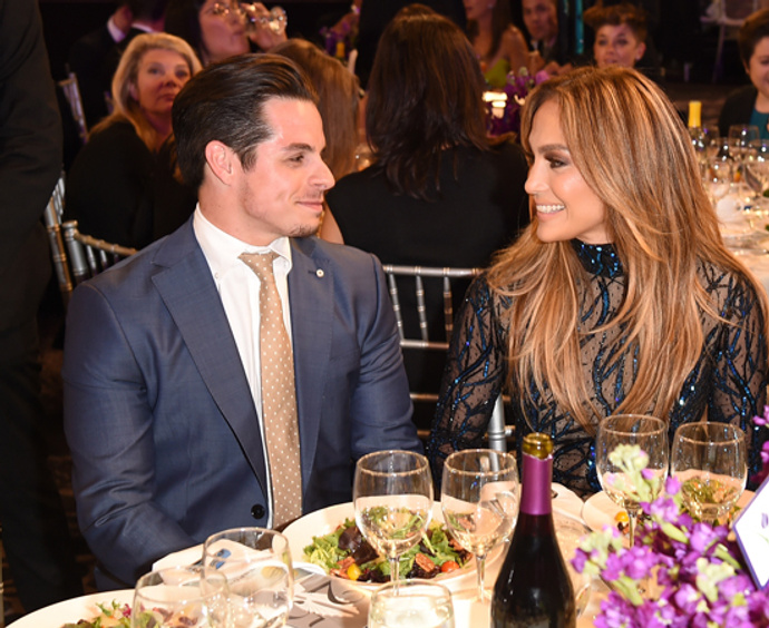 Дженнифер Лопес и Каспер Смарт