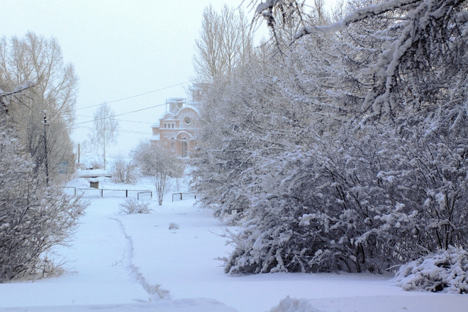 Зимний Красноярск Зимний Красноярск