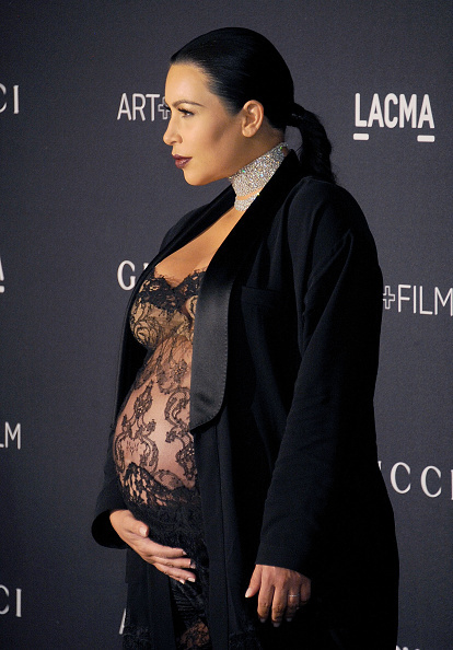 Ким Кардашьян на церемонии LACMA Film + Art Gala в Лос-Анджелесе Ким Кардашьян пришла на церемонию в прозрачном комбинезоне