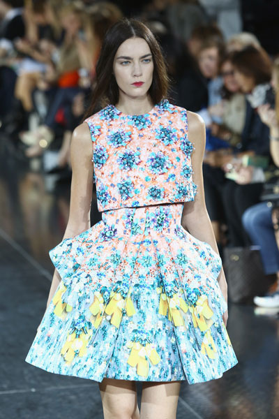 Mary Katrantzou весна-лето 2014 Mary Katrantzou весна-лето 2014