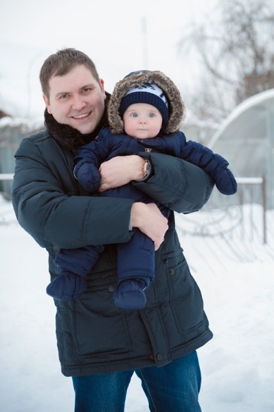 Михаил Карасев с сыном Михаил Карасев с сыном
