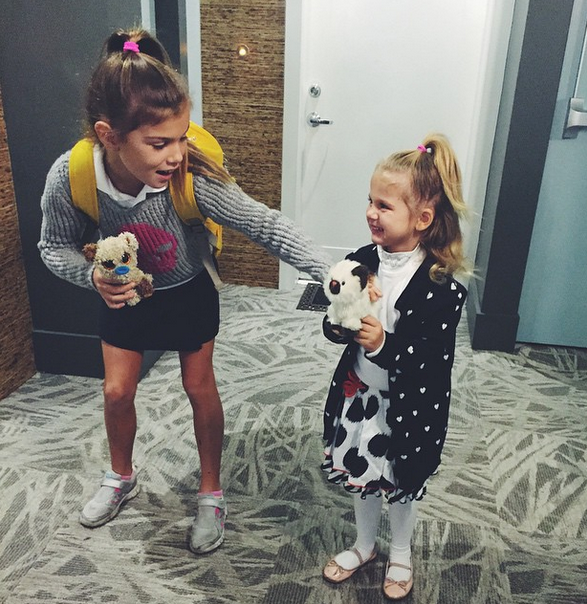 Алина Белькевич и Моника Чернявская